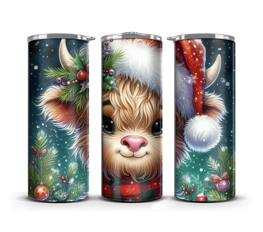 Cute holiday Cow