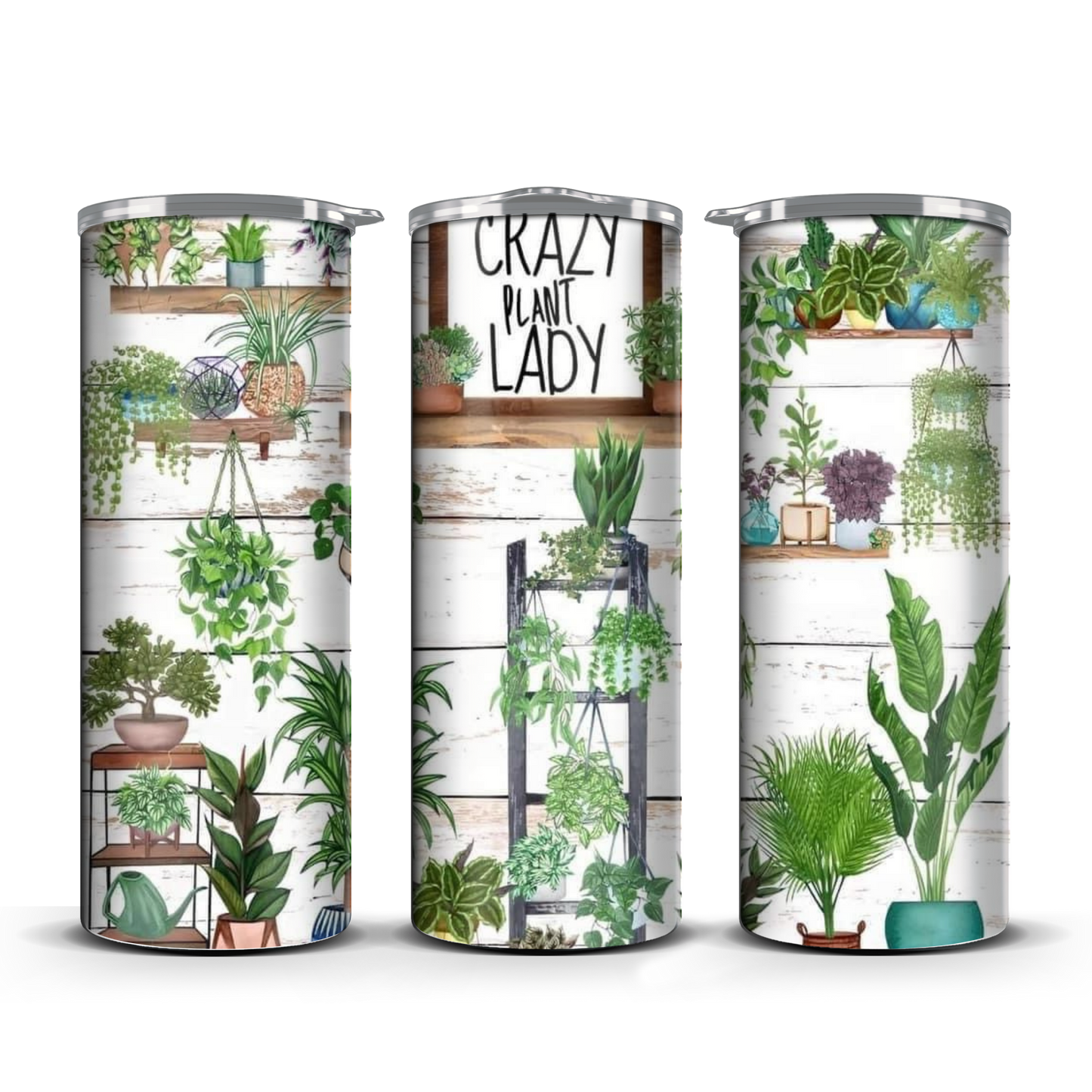 Crazy plant Lady Tumbler