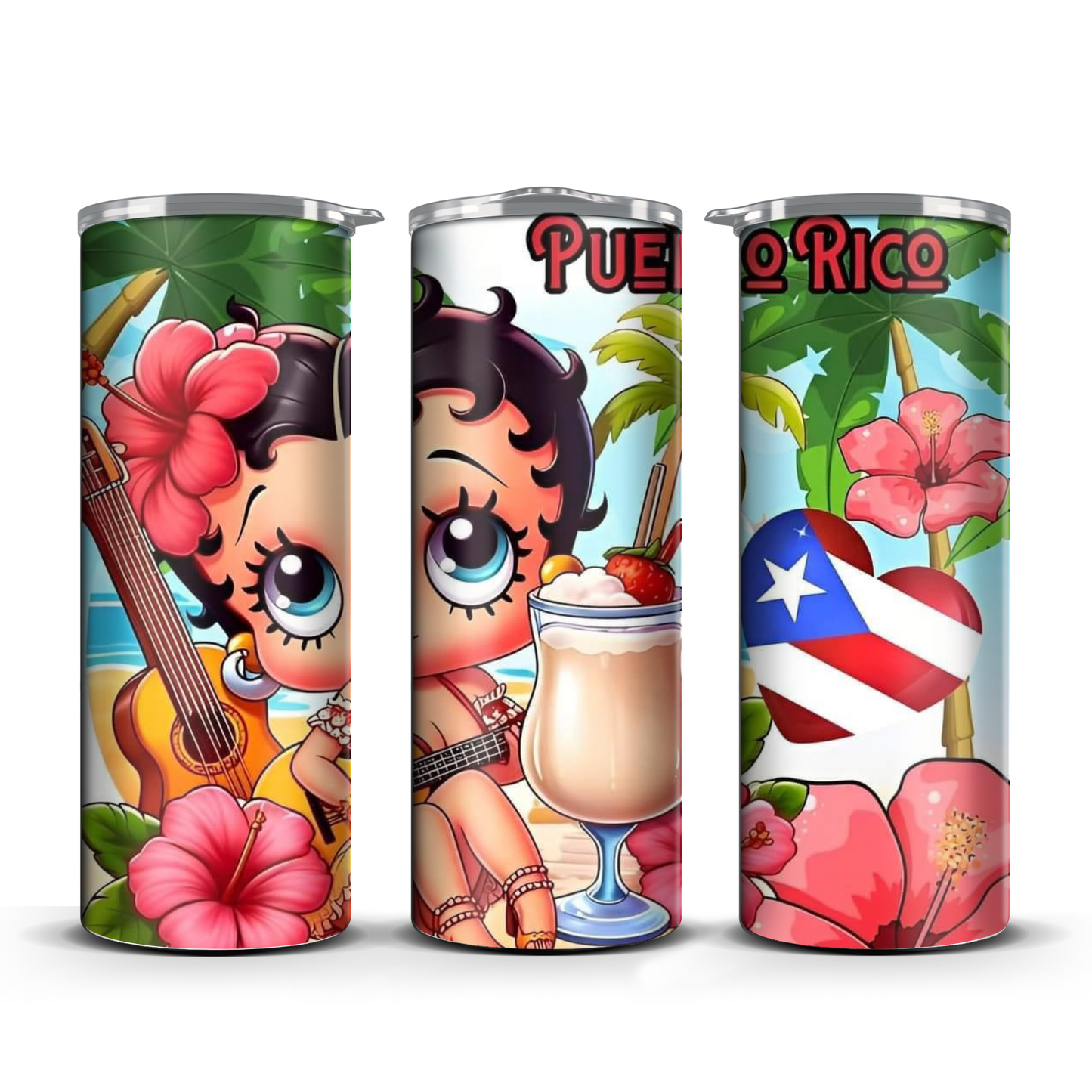 Boricua Girl tumbler