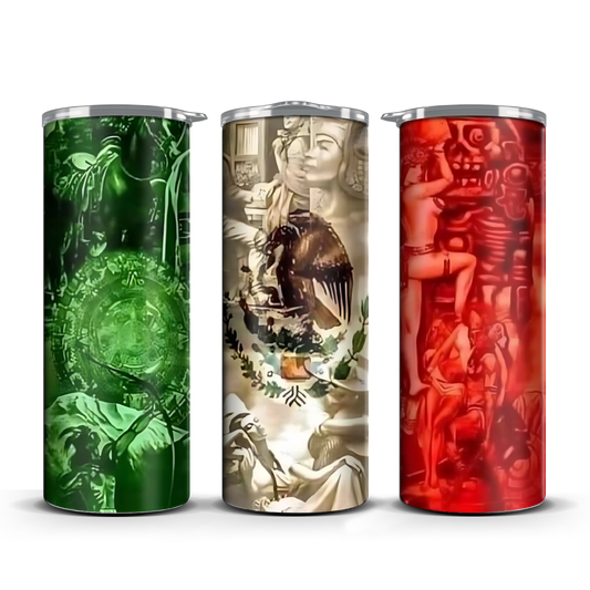 Mex flag tumbler