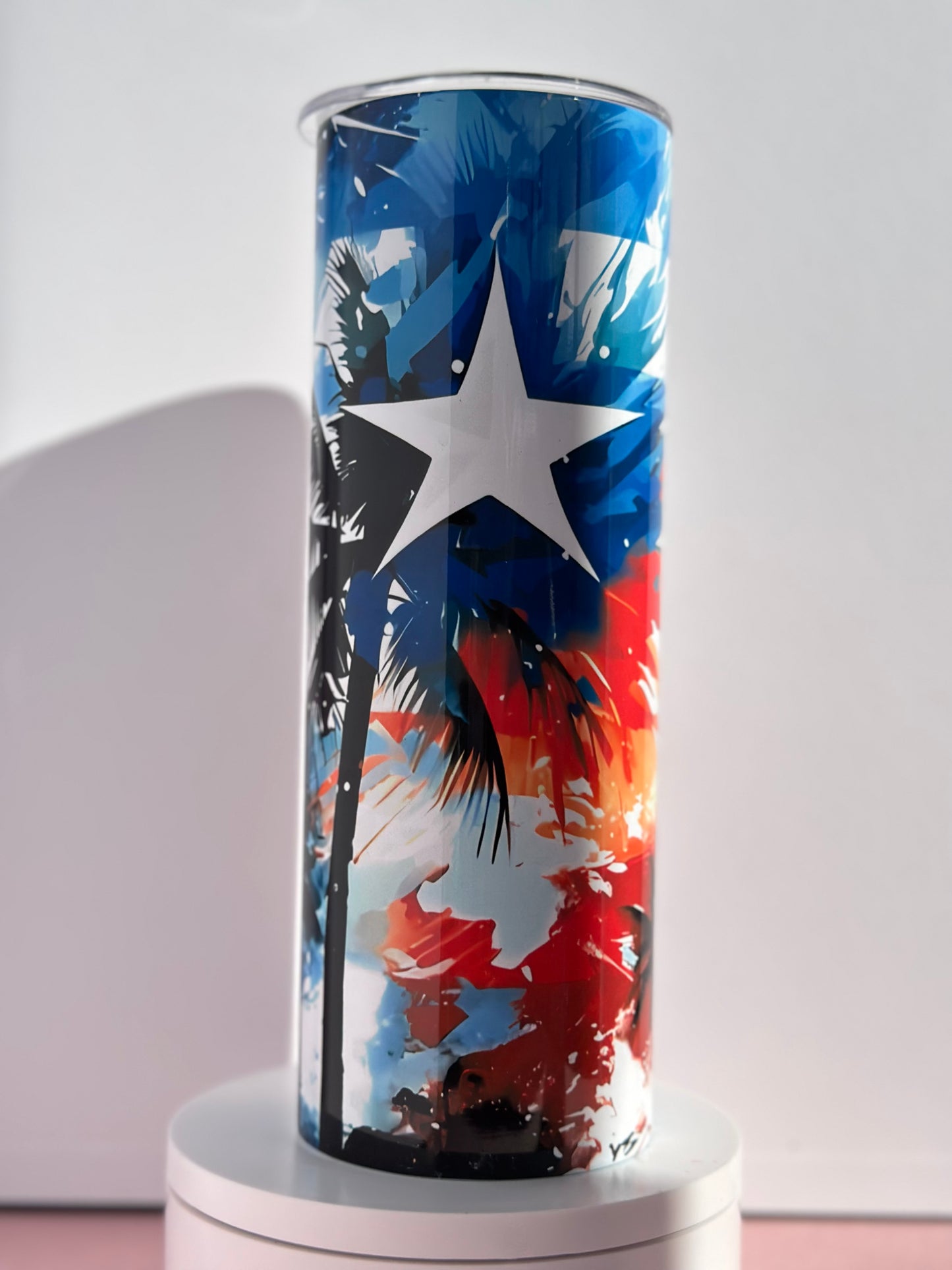 Puerto Rico Splash 20oz Tumbler